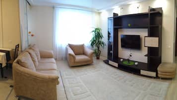 Luxury Apartment (Ulianovskaya str., 9) | Living room