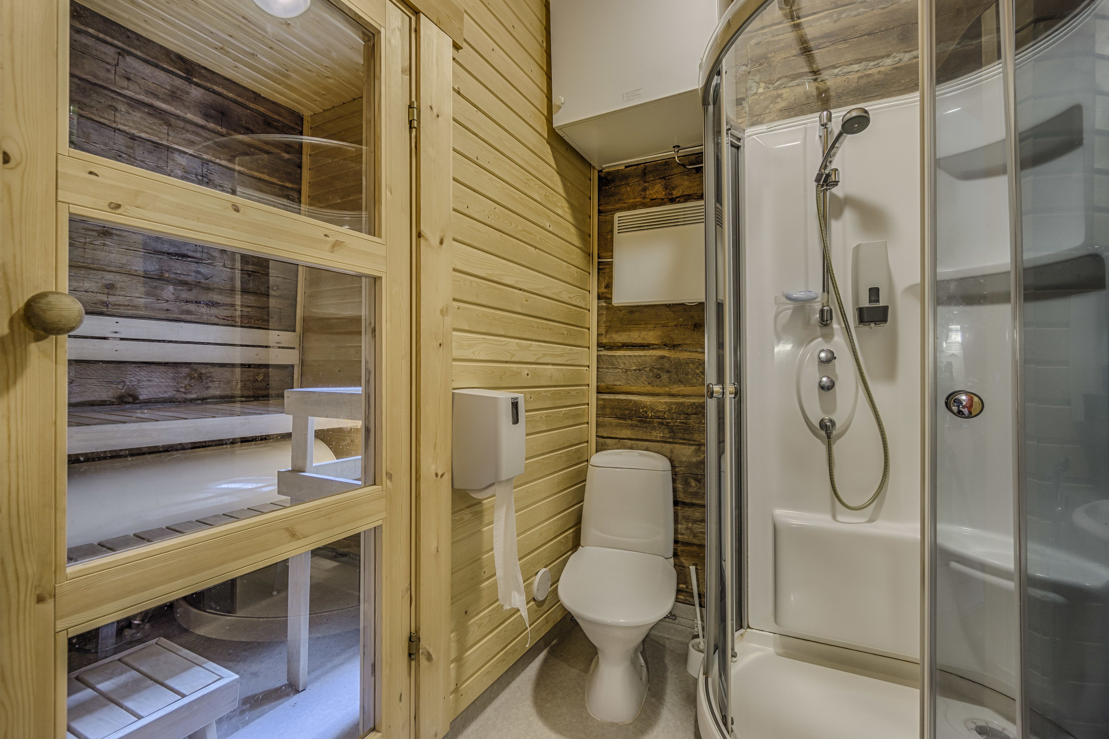 Cottage, 5 chambres, sauna | Douche de la salle de bain