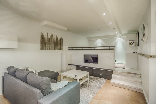 Apartment, 2 Einzelbetten, Sauna | Wohnbereich