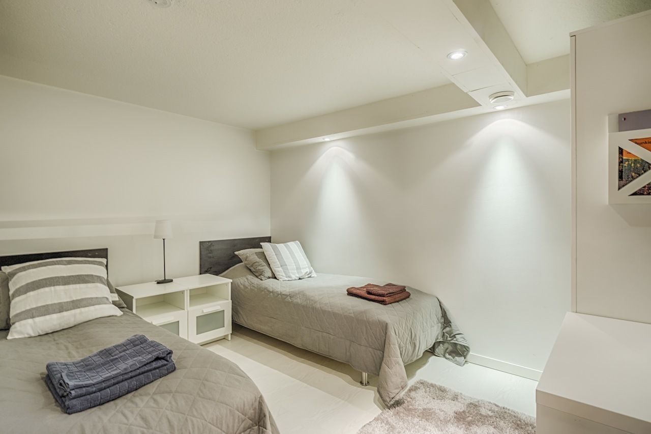 Lejlighed - 2 enkeltsenge - sauna | Gratis Wi-Fi, sengetøj