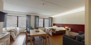 Desk, iron/ironing board, free WiFi, bed sheets - Hotel Arctic Zone (Kuusamo)