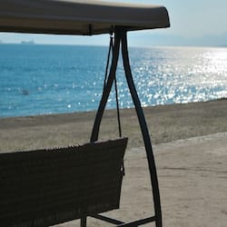 On the beach