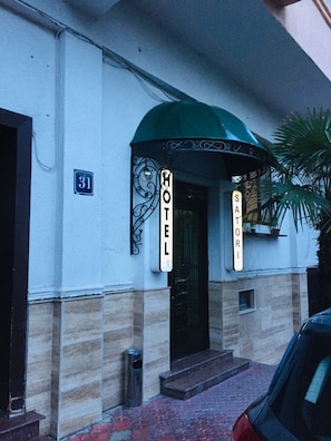 Entrada da propriedade