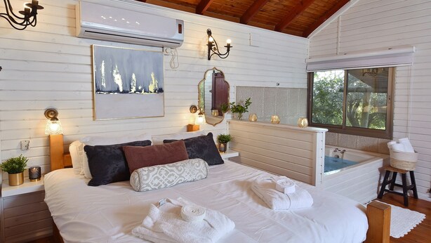 Deluxe Studio Suite - Mull Harim Yam Vegan Galilee hospitality - Adults Only (Ma'ale Yosef)