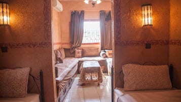 2 bedrooms, individually decorated, individually furnished