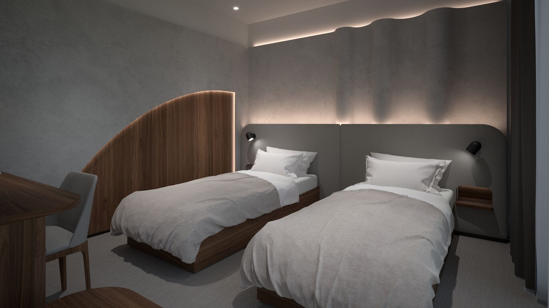 Chambre Standard avec lits jumeaux