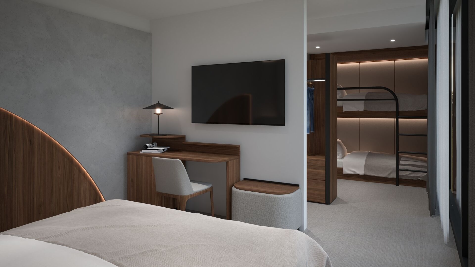 Chambre Quadruple Familiale