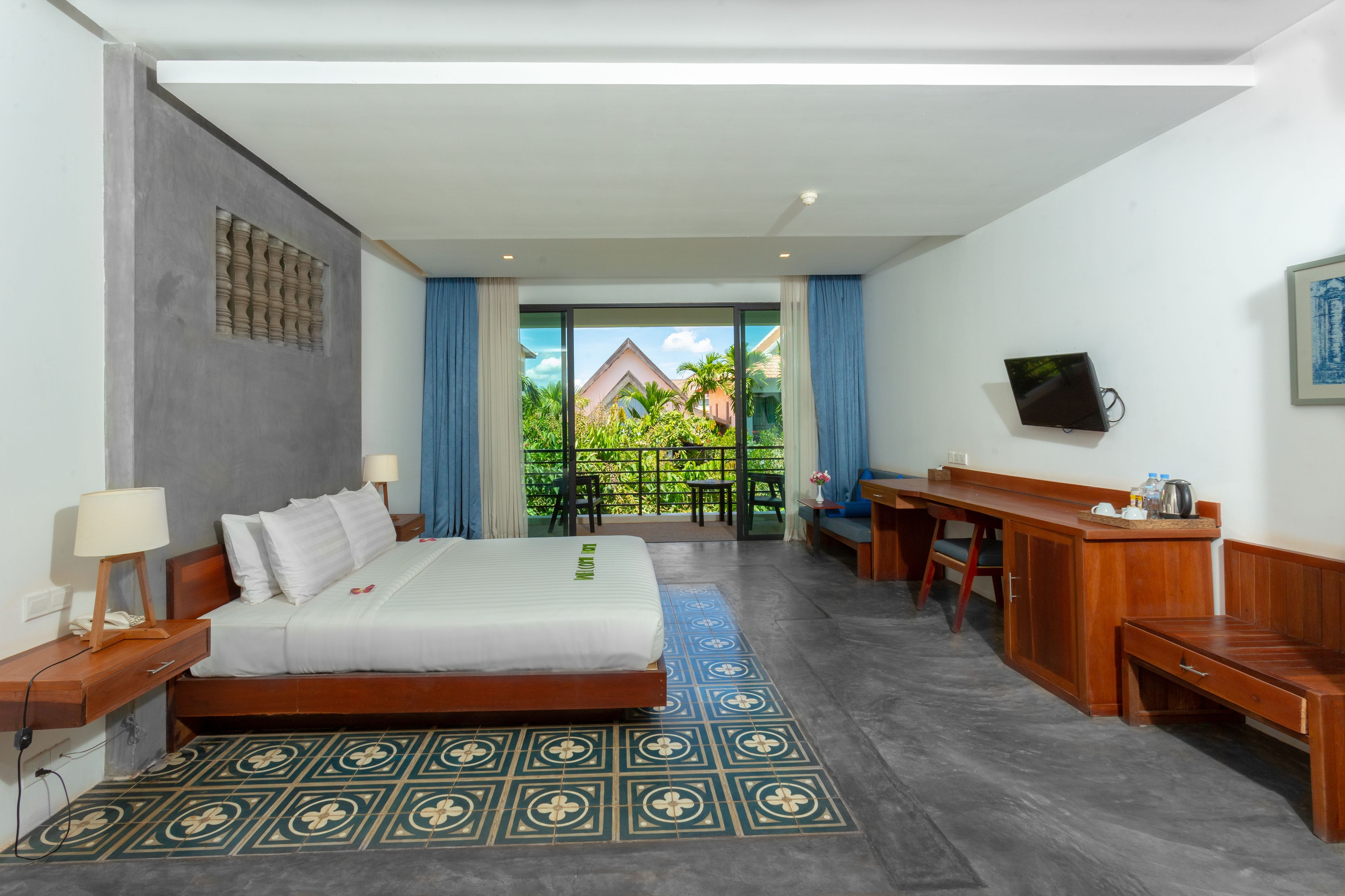 Premier Double or Twin Pool Balcony View | Quang cảnh vườn
