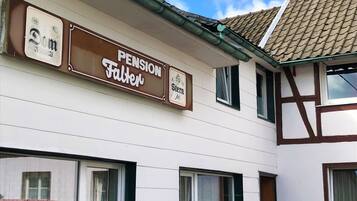 Fassade der Unterkunft