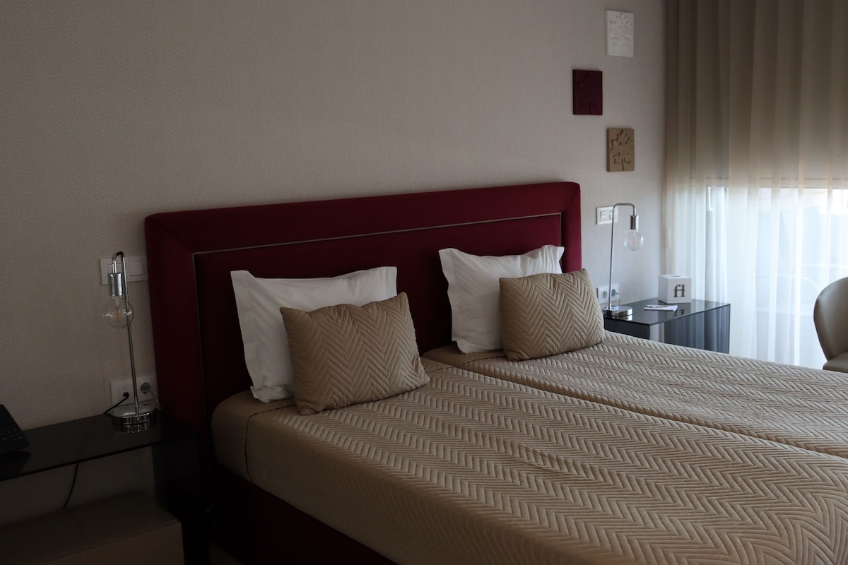 Superior-Zweibettzimmer, Balkon, Gartenblick