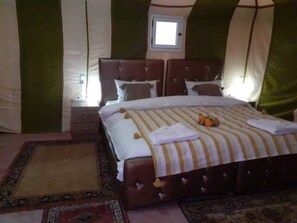 Tent | Bed sheets - Dune Merzouga Camp (Taouz)
