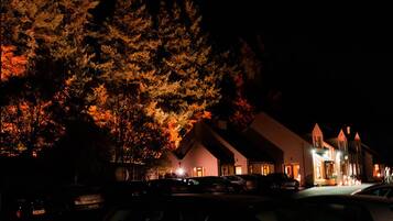 Front of property – evening/night
