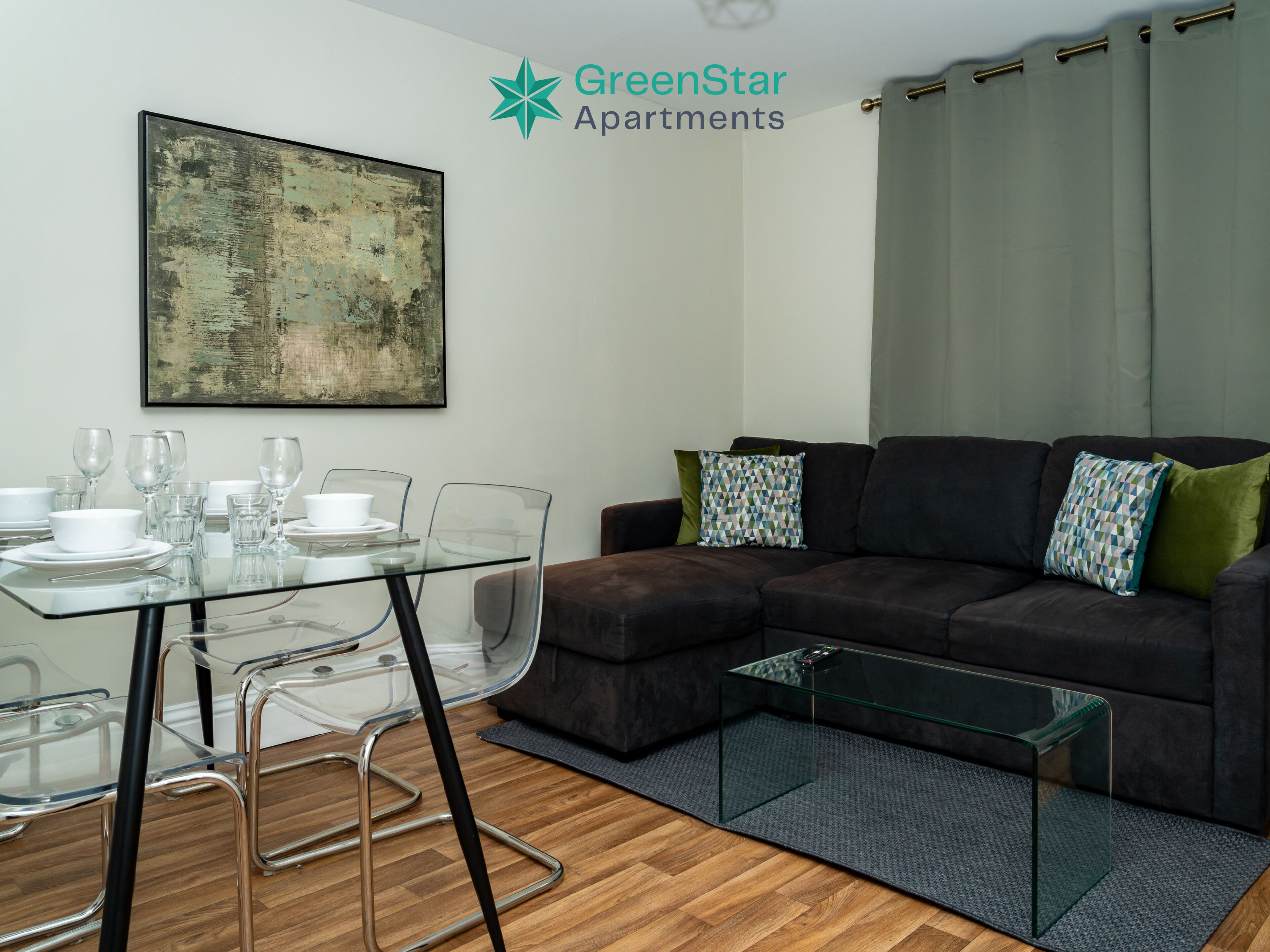 Departamento, 2 habitaciones | Tabla de planchar con plancha, wifi gratis y ropa de cama 