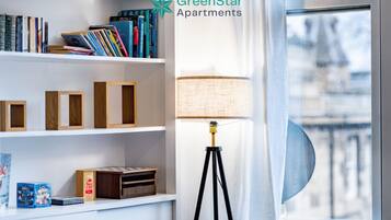 Apartment, 1 Bedroom (2) | Living area | Flat-screen TV