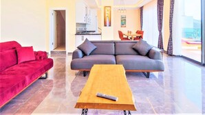 Villa, 2 Schlafzimmer | Wohnbereich