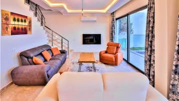 Villa, 2 chambres | Coin séjour