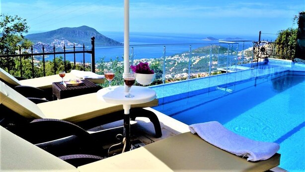 Outdoor pool - Villa Bury (Kas)