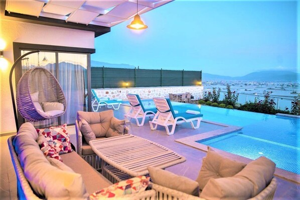 Outdoor pool - Villa Rosa (Kas)