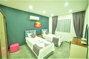 فيلا - غرفتا نوم | ستائر تعتيم وواي فاي مجانًا