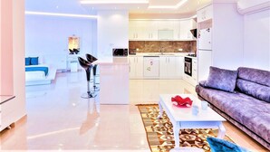 Villa | Living area | Flat-screen TV - Villa Beta (Kas)