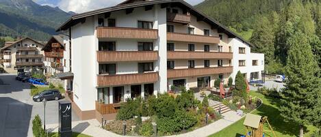 Fassade der Unterkunft