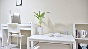 Soundproofing, iron/ironing board, free WiFi