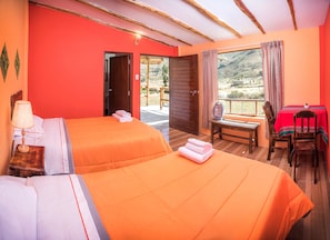 Standard Twin Room | Premium bedding, down comforters, in-room safe, desk - Le Foyer Colca (Yanque)
