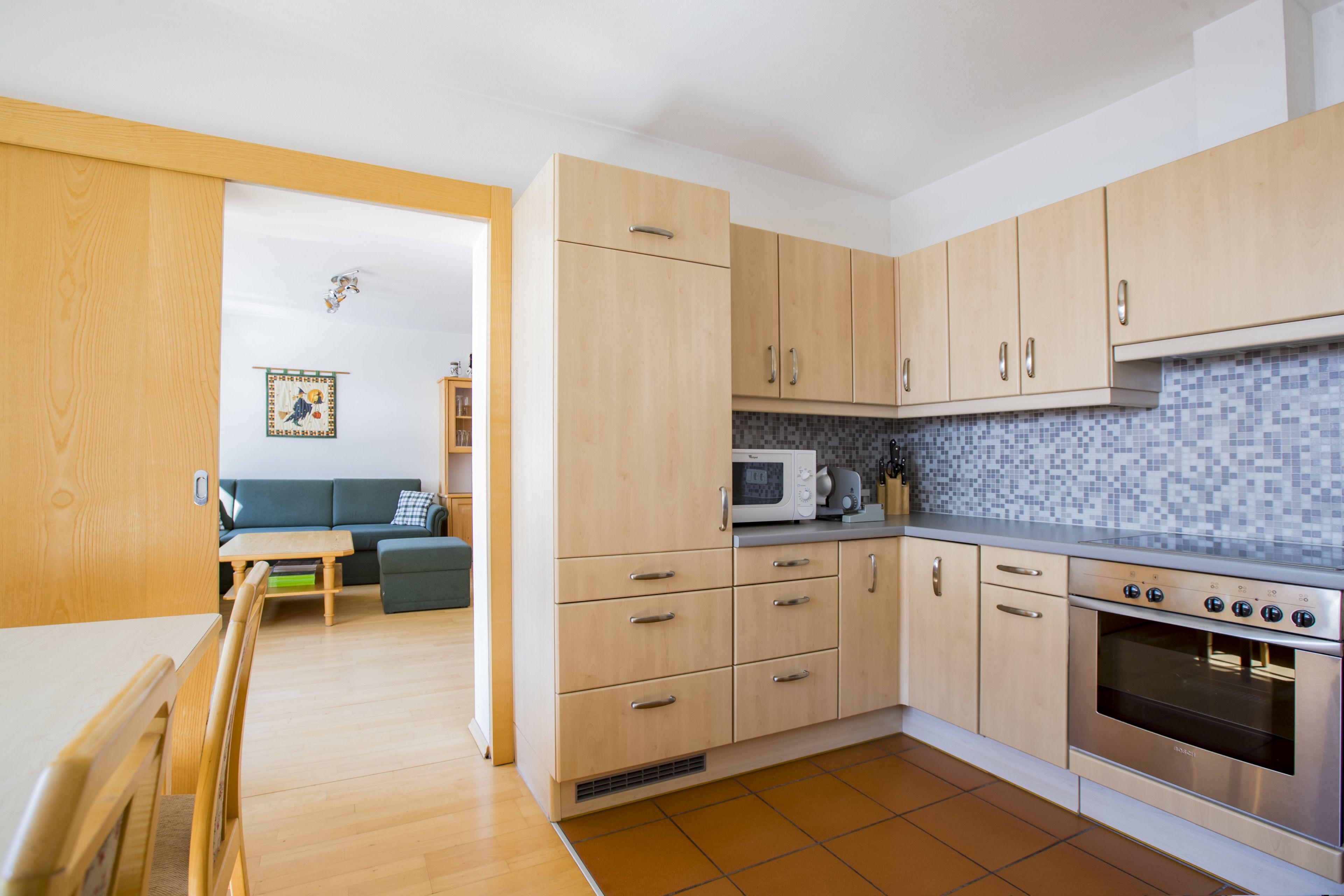 Panoramic House, 2 Bedrooms, Terrace, Mountain View | Private kitchen | Fridge, oven, stovetop, dishwasher