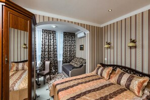 Iron/ironing board, rollaway beds, free WiFi, bed sheets