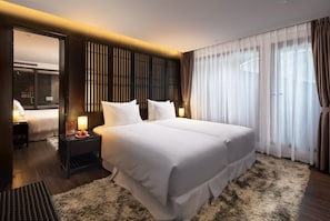 Silver Pearl Limited View | 1 phòng ngủ, bộ đồ giường cao cấp, nệm có lớp đệm bông