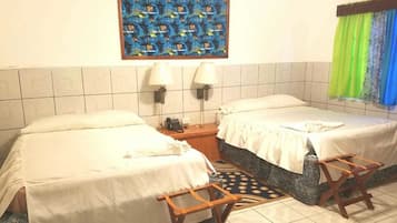 Double Room, 2 Double Beds (Patio room) | In-room safe, free WiFi, bed sheets