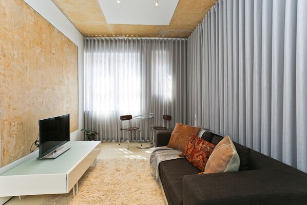 Apartment, 1 Schlafzimmer | Wohnzimmer