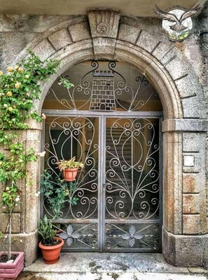 Façade de l’hébergement