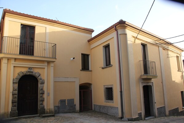 Façade de l’hébergement