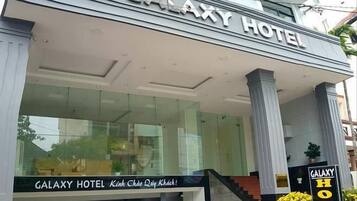 Majoituspaikan julkisivu