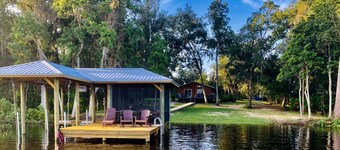 Hawthorne Lakefront Cottage in privato, Spring Fed Lake, Animali ammessi