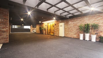 Entrada de la propiedad