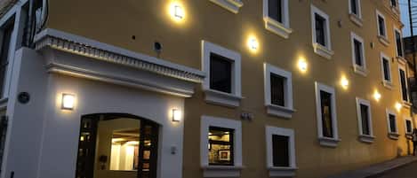Fassade der Unterkunft