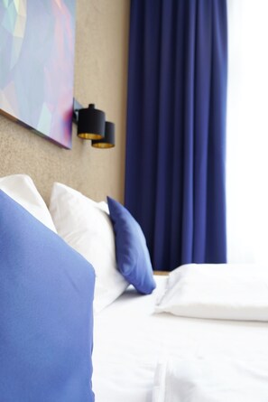 Double Room | Desk, iron/ironing board, free WiFi, bed sheets
