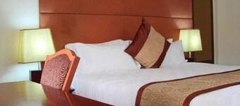 A comfortable hotel with nice rooms