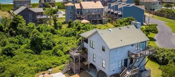 Steps to beach/Ocean view/bright & modern in Duck/ pool & tennis in Sanderling