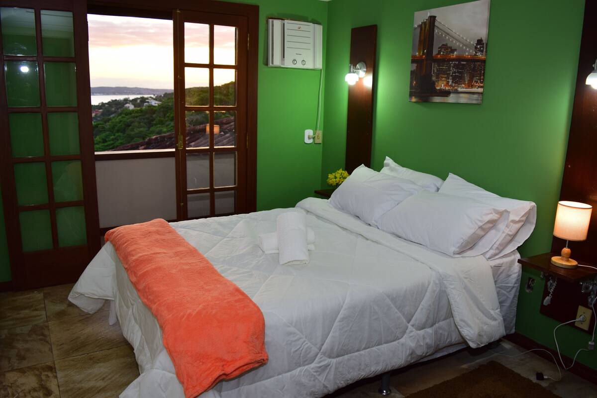 Doppelzimmer, Gemeinschaftsbad (Praia Azeda) | Kostenloses WLAN, Bettwäsche