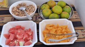 Desayuno estilo bufé