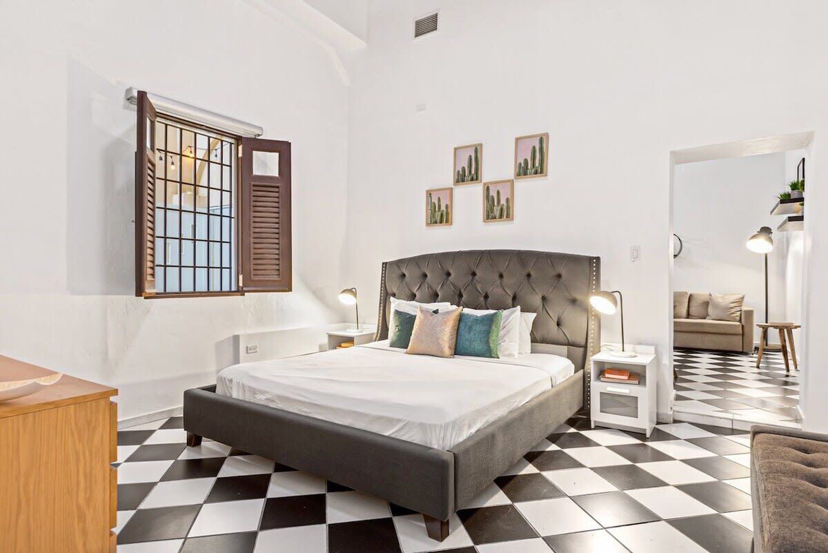 1 bedroom, iron/ironing board, travel crib, WiFi