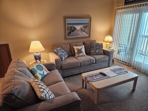 Smart TV, DVD player, video library, stereo - "Drifting and Dreaming" (Kill Devil Hills)