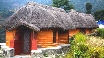 Earthbag House | Rollaway beds