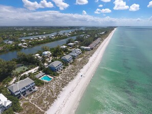 Beach nearby, beach towels