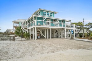 Exterior - 3 Bedroom/2 Bath Gulf View Home With Private Pool! (Cape San Blas)