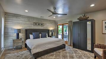 4 chambres, bureau, fer et planche Ă repasser, accĂšs Internet