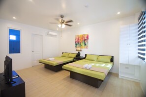 Wi-Fi de cortesia, roupa de cama